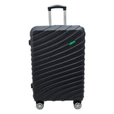 Globetrotter Atlanta 77cm 8 Wheels Hard Trolley Black, ATLANTABLK